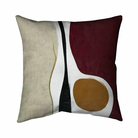 FONDO 20 x 20 in. Multiform-Double Sided Print Indoor Pillow FO2796870